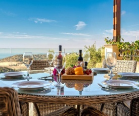 3 bedroom Villa Lania with golf course and sea views, Aphrodite Hills Resort