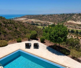 3 bedroom Villa Melandra with private pool and sea views, Aphrodite Hills Resort