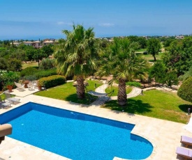 4 bedroom Villa Lofou with private pool and sea views, Aphrodite Hills Resort
