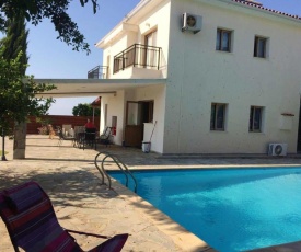 House with 3 bedrooms in Argaka with wonderful sea view private pool enclosed garden 200 m from the beach