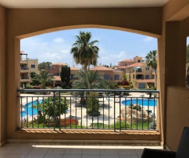 Modern pool facing apartment in popular Limnaria Gardens