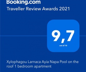 Xylophagou Larnaca Ayia Napa Pool on the roof 1 bedroom apartment
