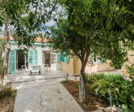 Central House In Garden